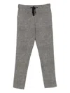 Circolo 1901 Drawstring Cotton-blend Trousers In Black