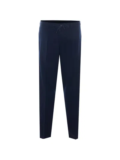 Circolo 1901 Drawstring Tailored Trousers In Blue