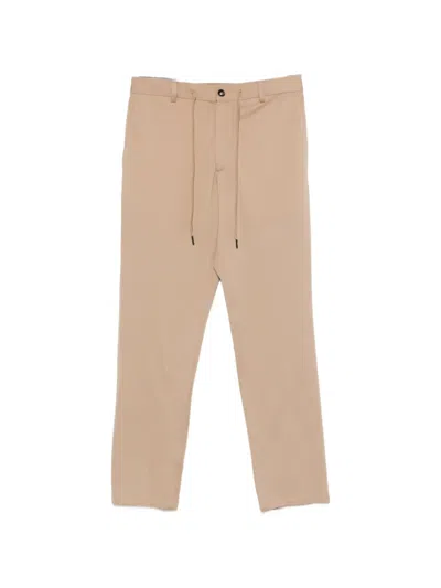 Circolo 1901 Drawstring Trousers In Neutral