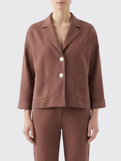 Circolo 1901 Fleece Jacket In Brown