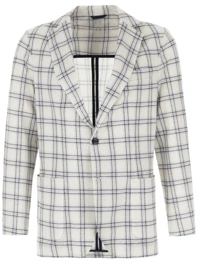 Circolo 1901 Embroidered Stretch Cotton Blazer In Baffi