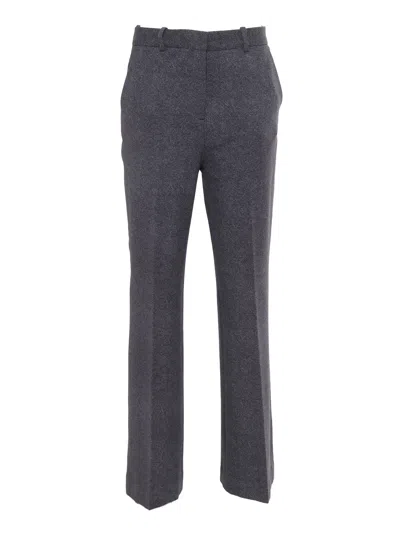 Circolo 1901 Pant.flared Felpa Sp In Gray