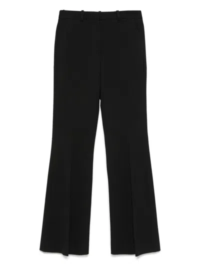 Circolo 1901 Flared Black Pants With Tailored Design