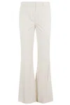 Circolo 1901 Flared Pants With Hidden Closure