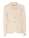 Circolo 1901 Long-sleeved Suit Jacket In Neutral