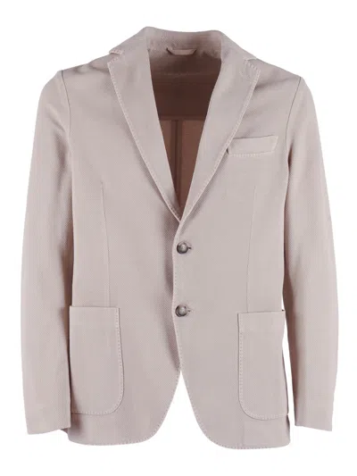 Circolo 1901 Blazer G.dyed Oxford In Gray