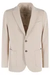 Circolo 1901 Giacca 1 Petto Jersey Mano Cashmere In Cachemire