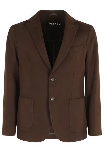 Circolo 1901 Giacca Felpa In Brown
