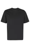 Circolo 1901 Short-sleeve Cotton Jersey T-shirt With Round Neckline In Black