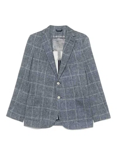 CIRCOLO 1901 GREY COTTON  BLAZER