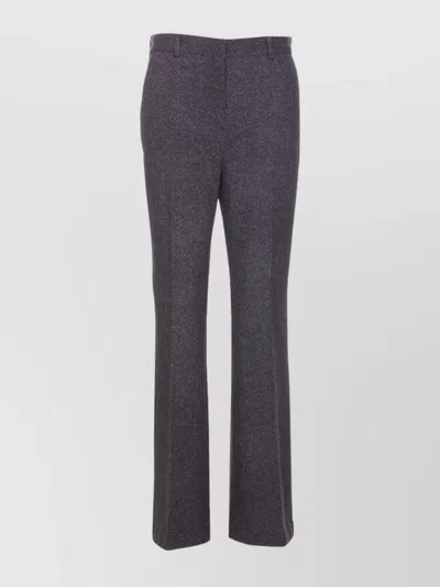 Circolo 1901 Grey Pants With Pockets And Button Accents In Gray