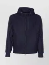 Circolo 1901 Hooded Sweatshirt With Drawstring And Pockets In Blue