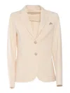 Circolo 1901 Long-sleeved Suit Jacket In Neutral