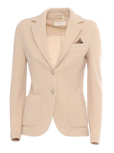 Circolo 1901 Jacket In Neutral