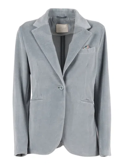 Circolo 1901 Jacket In Blue