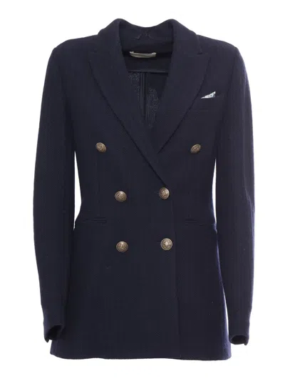 Circolo 1901 Jacket In Blue