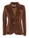 Circolo 1901 Jacket In Brown