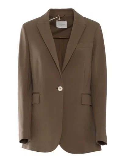 Circolo 1901 Jacket In Green
