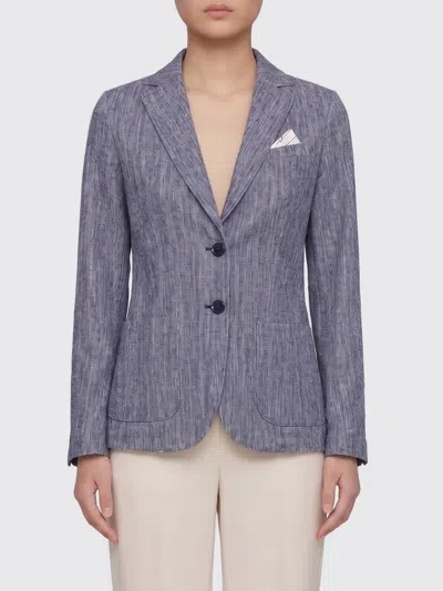 Circolo 1901 ジャケット  レディース カラー ブルー In Gray