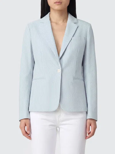 Circolo 1901 Jacket Woman Color Gnawed Blue