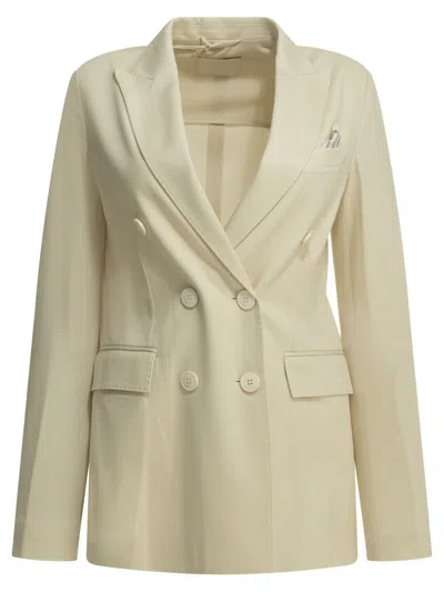 Circolo 1901 Jackets & Coats In Neutral