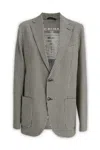 Circolo 1901 Check-pattern Blazer In 001