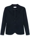 Circolo 1901 Cotton Single-breasted Jacket In Blue