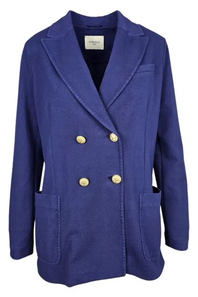 Circolo 1901 Jackets Blue In Multi