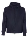 Circolo 1901 Hooded Sweatshirt With Drawstring And Pockets In Blue
