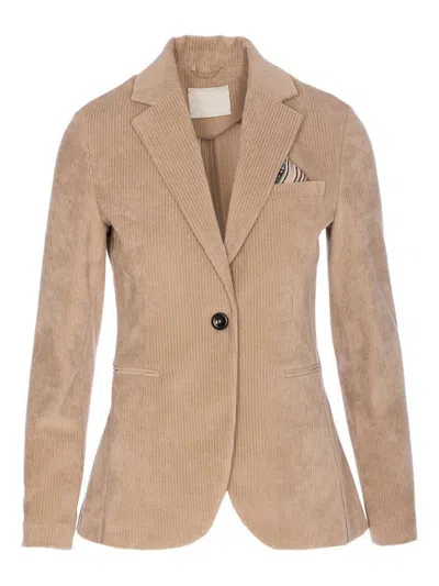 Circolo 1901 Jackets In Gray