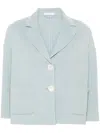 Circolo 1901 Jersey Blazer In Blue
