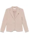 Circolo 1901 Jersey Blazer In Neutrals