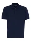 Circolo 1901 Buttoned Polo Shirt With Collar And Short Sleeves In Blue