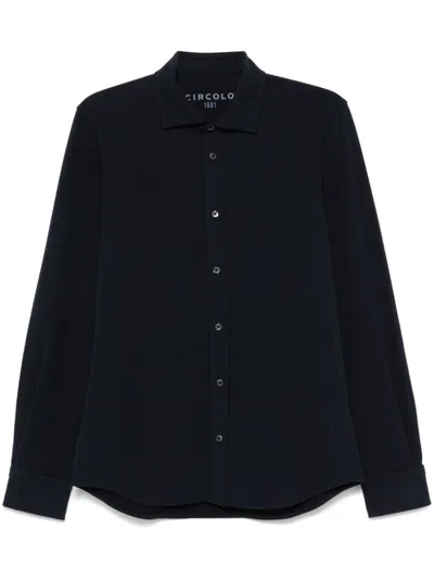 Circolo 1901 Jersey Shirt In Blue