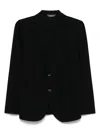 Circolo 1901 Cotton Single-breasted Jacket With Buttoned Cuffs