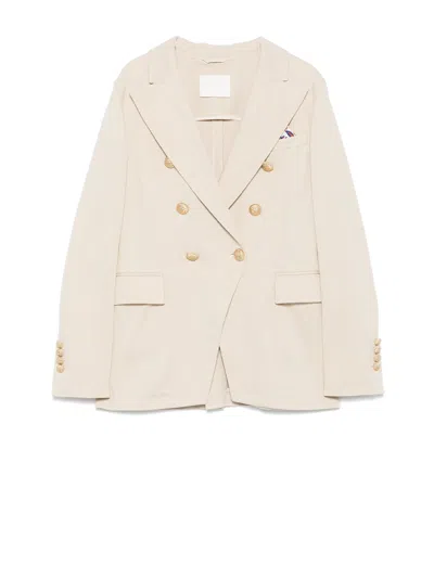 Circolo 1901 Latte Colored Clothing Jackets In Neutral