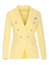 Circolo 1901 Lime Clothing Jackets In Yellow