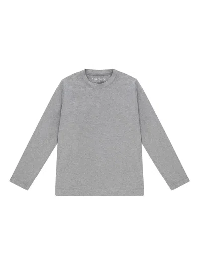 Circolo 1901 Long-sleeve Top In Gray