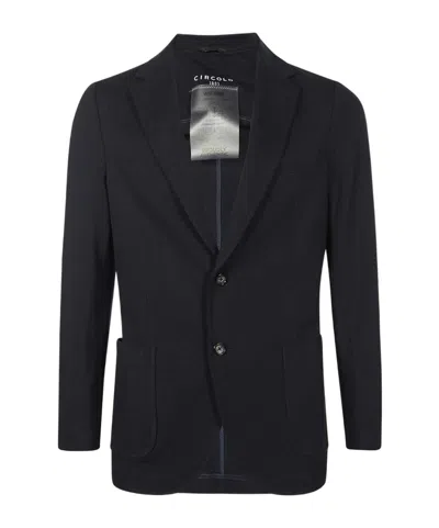 Circolo 1901 Long-sleeved Suit Coat In Black