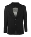 Circolo 1901 Long-sleeved Suit Coat In Black
