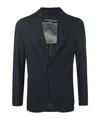 Circolo 1901 Long-sleeved Suit Coat In Black