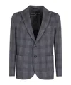 Circolo 1901 Long-sleeved Suit Coat In Black