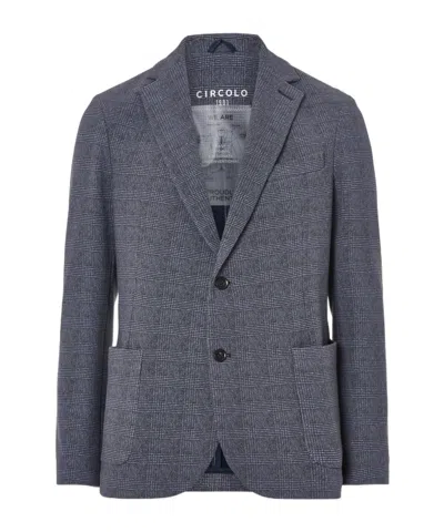 CIRCOLO 1901 PRINCE OF WALES-CHECK BLAZER