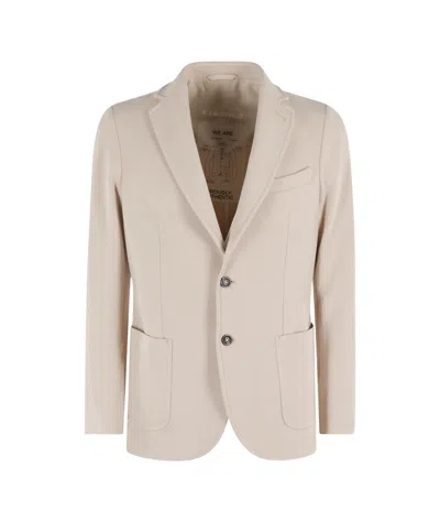 Circolo 1901 Long-sleeved Suit Coat In Nude