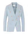 Circolo 1901 Double Breasted Jacket In Blue