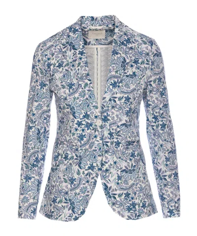 CIRCOLO 1901 CIRCOLO 1901 FLORAL BLAZER JACKET