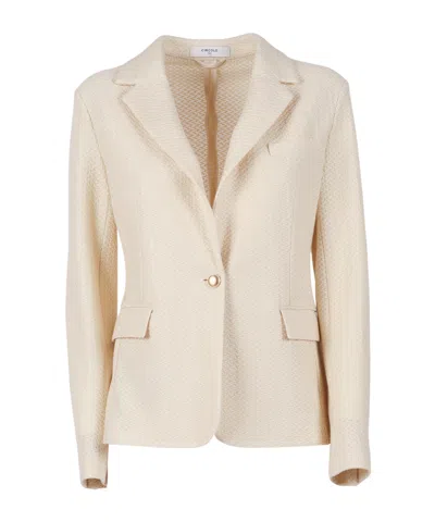 Circolo 1901 Long-sleeve Blazer In Pink
