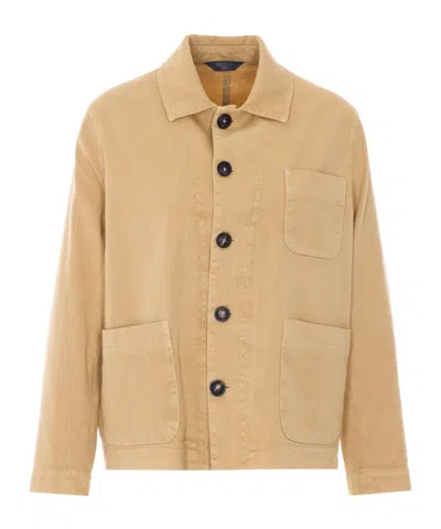 Circolo 1901 Long-sleeve Casual Jacket In Brown