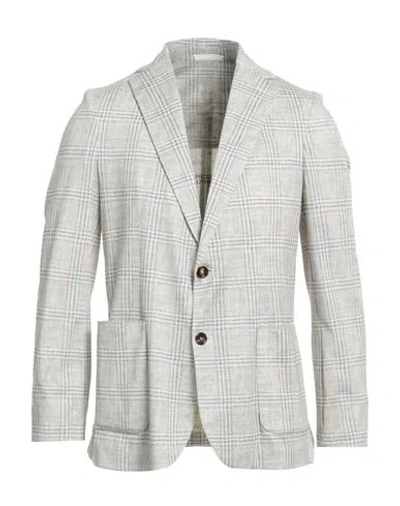 Circolo 1901 Man Blazer Beige Size 42 Cotton, Elastane