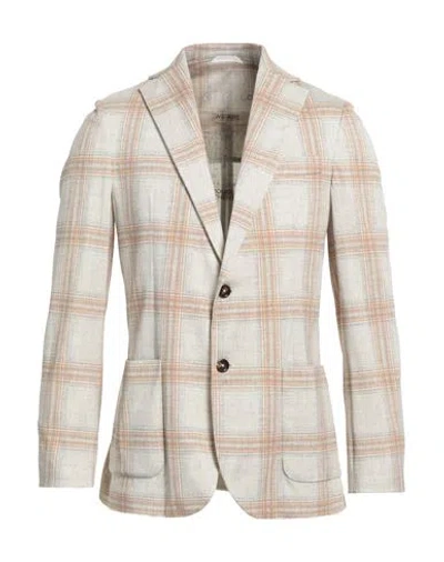 Circolo 1901 Man Blazer Beige Size 40 Cotton, Elastane